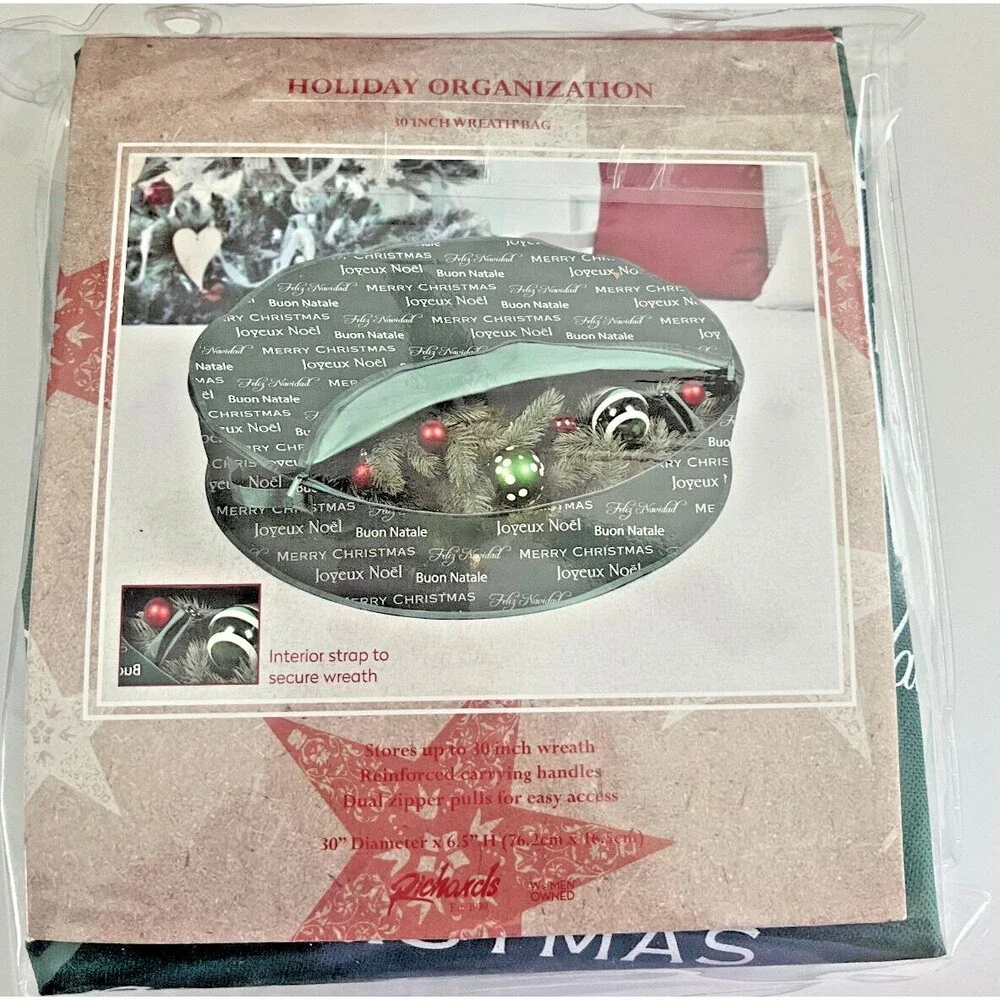 Richard's Christmas Wreath Artificial Bag 30